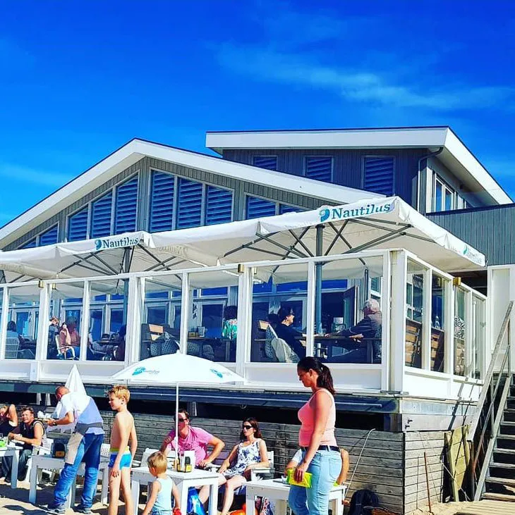 nautilus-2 Horeca parasol reclamebedrukking