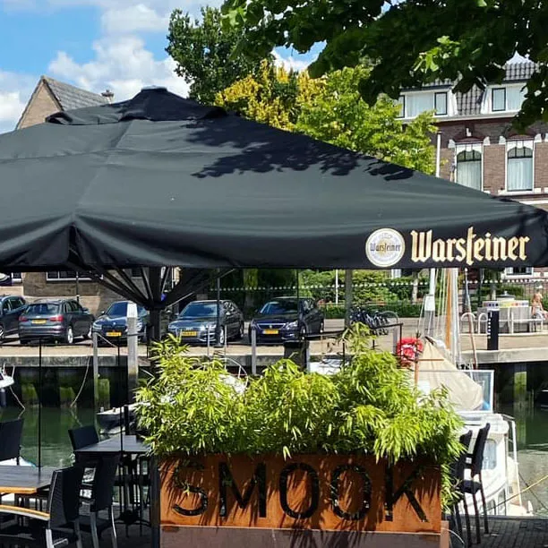 warsteiner Horeca parasoldoek reclamebedrukking