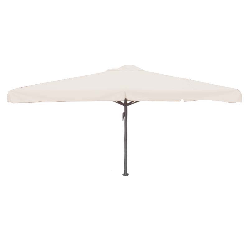 Inloggegevens Vergadering hemel Parasol Karin 400x400 wit - Horecaparasol Expert